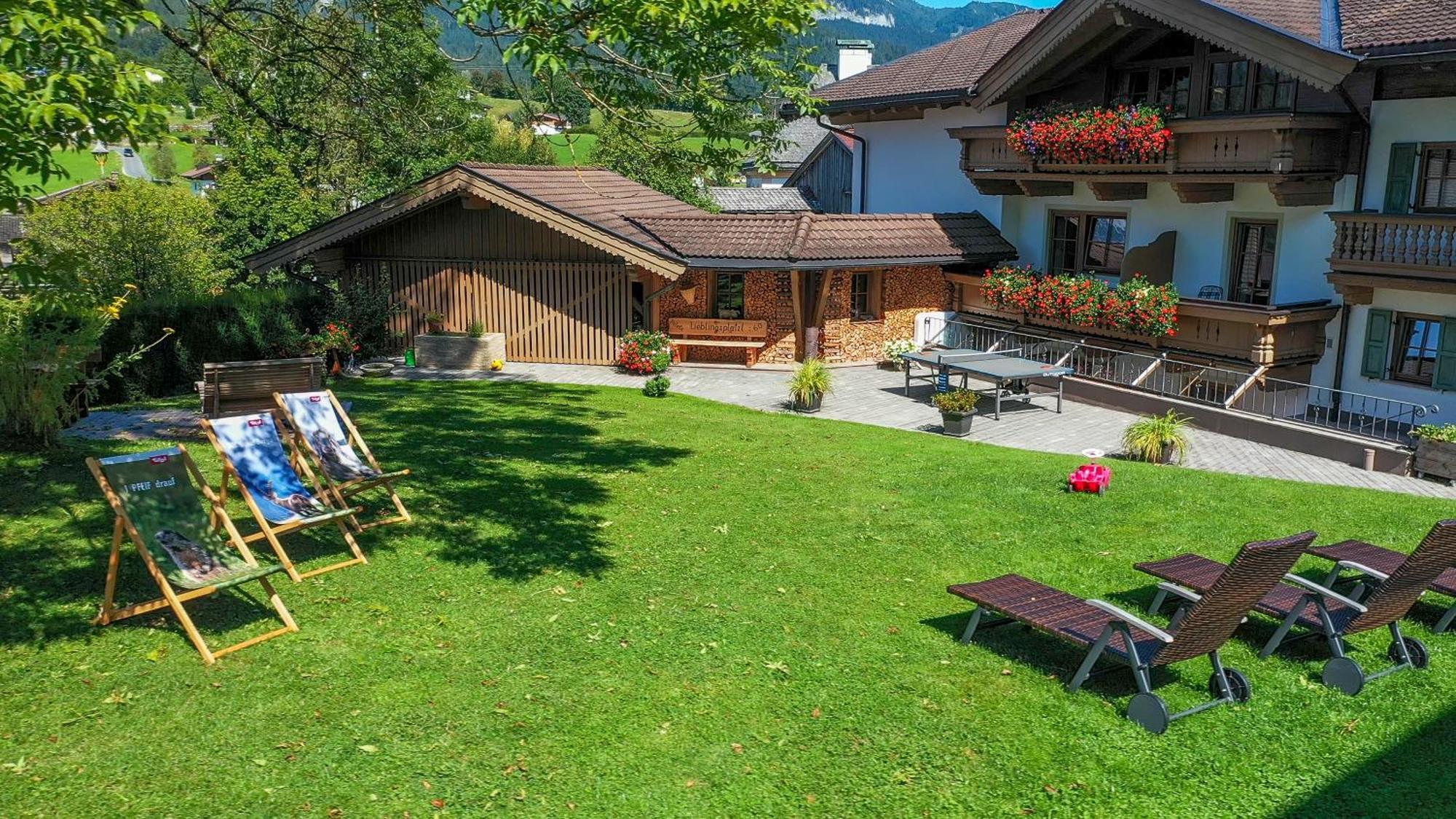 Gaestehaus Brantlhof Zimmer Und Ferienwohnungen In Going Am Wilden Kaiser Exteriör bild