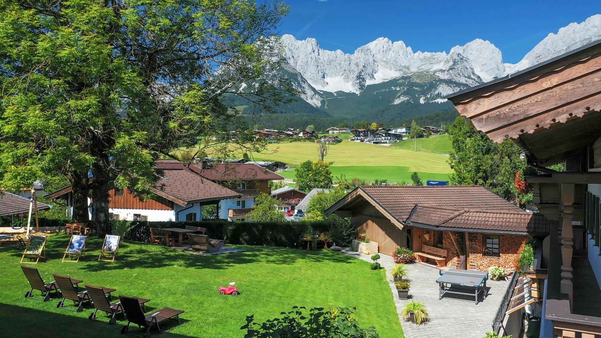 Gaestehaus Brantlhof Zimmer Und Ferienwohnungen In Going Am Wilden Kaiser Exteriör bild