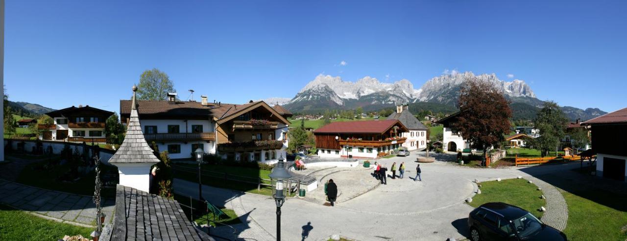 Gaestehaus Brantlhof Zimmer Und Ferienwohnungen In Going Am Wilden Kaiser Exteriör bild